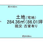 土地図面(間取) 土地図面(間取)