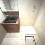 洗面化粧台、洗濯パン(内装)