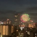 天神花火（2024年7月本物件より撮影）